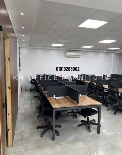 خليه عمل _ وورك استيشن _Work Station_بارتيشن _Partition خشب mdf اسباني