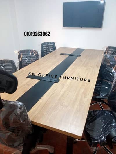 ترابيزة اجتماعات خشب mdf اسباني/ ميتينج روم/ Meeting roo/Meeting table