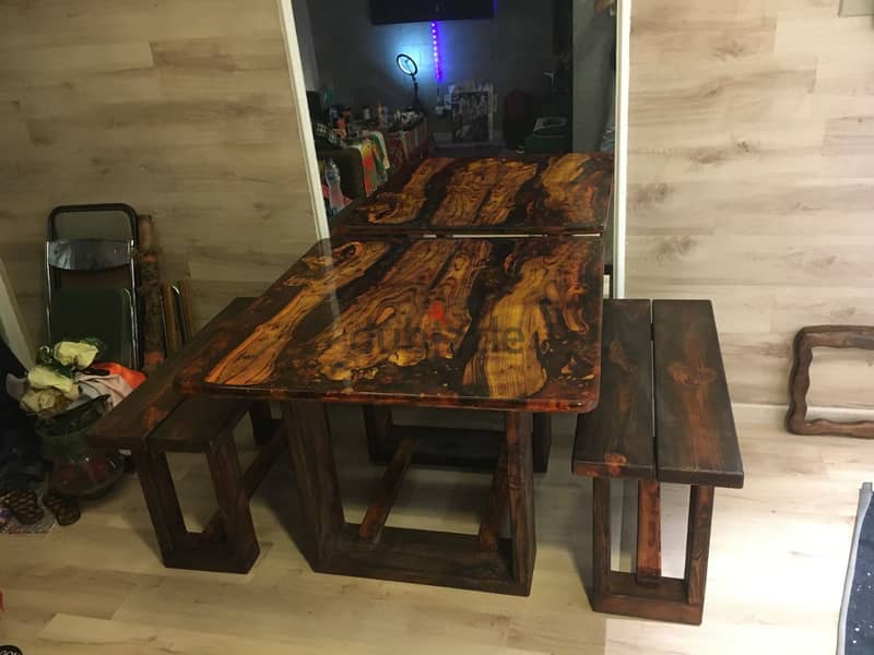 Hand made dinning table 8