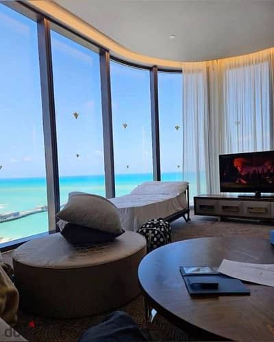 Premium Chalet for Sale  prime location Fully Finished ultra super lux in Mazarine Al Alamein