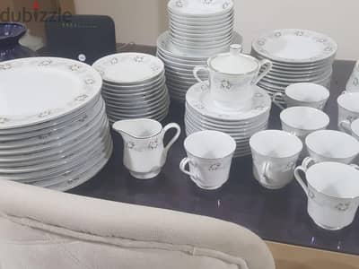 طقم صيني عروسه