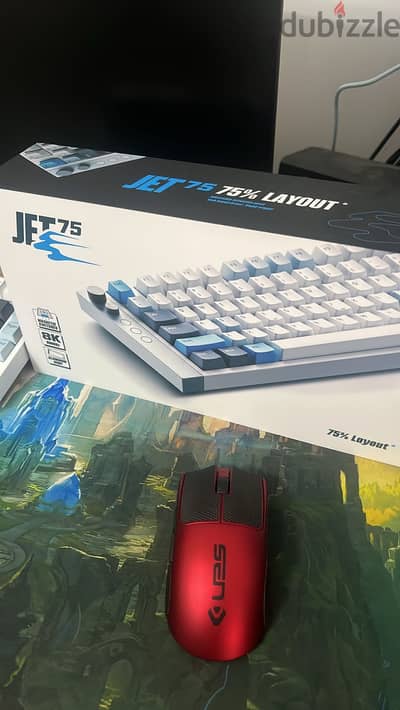 Lamzu Jet75 Magnetic - wired Gaming keyboard