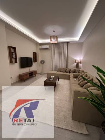 شقه اول سكن لايجار المفروش في فيلات البنفسج 9 التجمع الاول