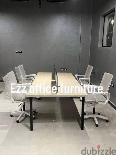 خلية عمل work station خشب mdf اسباني مستورد