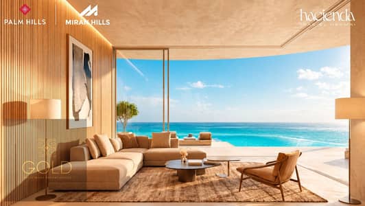   شاليه بإطلالة بحرية مباشرة في هاسيندا رأس الحكمة | مقدم 5% وتقسيط حتى 10 سنوات 
