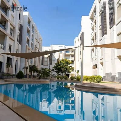 Apartment for sale, fully finished with air conditioning, in the most prestigious area of ​​Cairo, in Sheraton Compound (Aljar), near Cairo Airport.