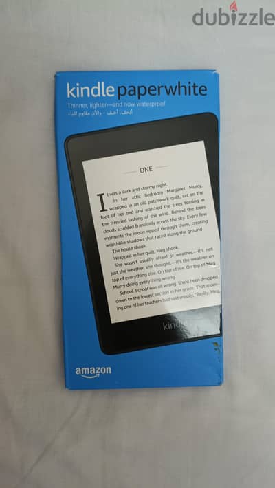للقراءة | Amazon Kindle Paperwhite 10th Gen 8GB - بحالة الزيرو بالعلبة