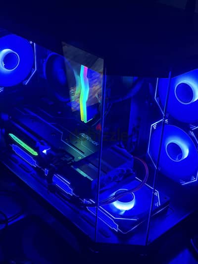 Gaming pc.   Ryzen 7 5700x and rx 6800 challenger pro 16 gig vram