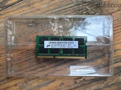 Laptop Ram DDR3 2GB × 2  (Micron + Hynix)