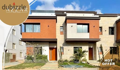 فيلا استاندالون للبيع 400م استلام فوري في ازار 2 التجمع الخامس pool view azzar القاهره الجديدة