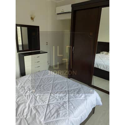اقل سعر شقة مفروشة للايجار في كمبوند ذا فيلدج بالم هيلز التجمع القاهرة الجديدة Apartment rent The Village Palm Hills
