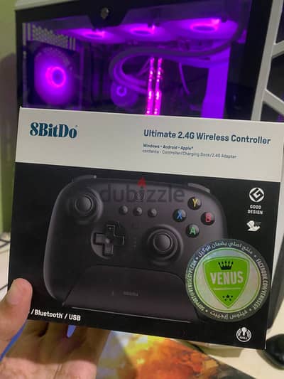 8Bitdo Ultimate 2.4G Wireless Controller, Hall Effect