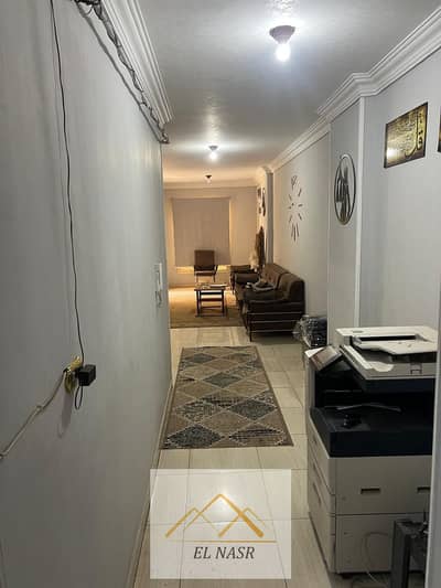 Apartment for rent residential or administrative in Nasr City, Seventh District, between the extension of Abbas Alakkad and the extension of Al-Tayaran Street