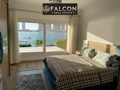 With a view of the Crystal Lagoon, opposite the Alamein Towers, a two-bedroom chalet is for sale at launch price, next to the Heritage City and Alamei
