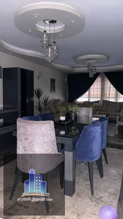 Furnished apartment for rent in Sheraton airport residences near the airport and near City Stars, Sun City and City Center Almaza Ultra Super Lux for families only Daily rent consisting of two bedrooms, two bathrooms, a kitchen and a two-piece reception