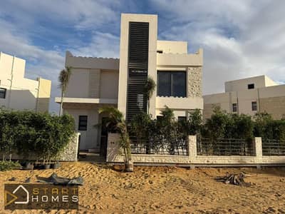 فيلا ستاند ألون 481 متر 6 غرف يوجد غرفة ماستر نموذج B للبيع بمدينة نور حجز 2023 استلام خلال سنة