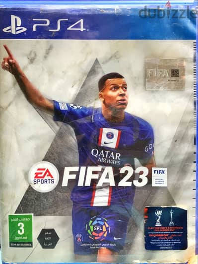FiFa 23 PS4 arabic and English Edition CD حدائق الأهرام