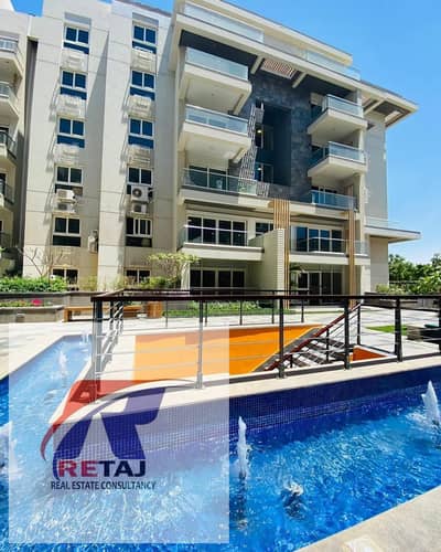 Brand new apartment for rent in Mountain View iCity with a garden view, 180 square meters, ultra-super-lux finishing, for 35,000 EGP per month.