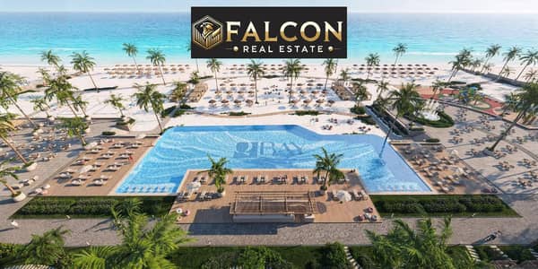 Chalet for sale at Kilometer 92, next to Marina Marsa Al Yachts, minutes from New Alamein, North Coast.  Unit area: 75 square meters.  Super Lux finis