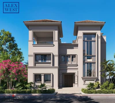 Own a luxurious Stand Alone villa in Alex West with a building area of 428 meters and a land area of 586 meters