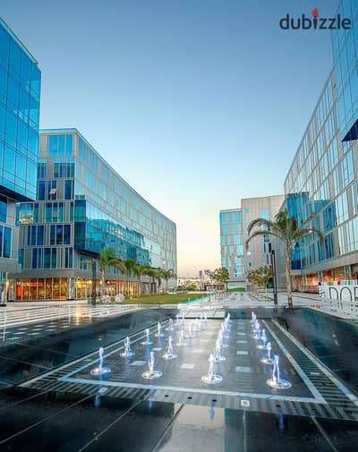 Office 100 sqm for rent in Capital Business Park Sheikh Zayed prime location