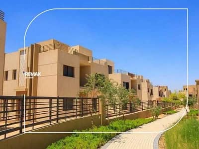 family house with a large garden for sale in a prime location Open View Ready to Move in sheikh zayed