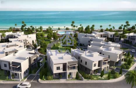 5% مقدم، تشطيب كامل، شاليه 5 غرف نوم (5B)، مباشر على البحر بإطلالة بانورامية على البحر، للبيع في الساحل الشمالي – جون – الساحل الشمالي.