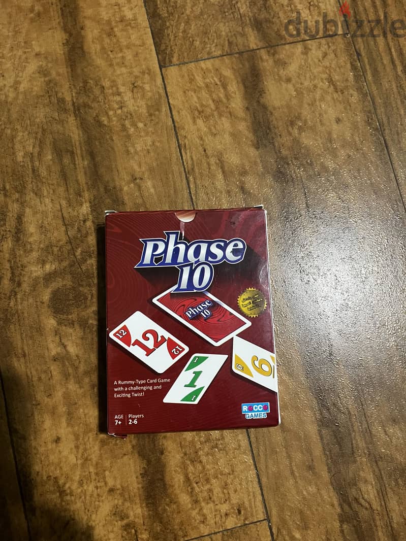 PHASE 10 GAME 1