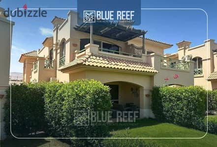 Chalet for sale, ready to move, fully finished, at a special price, with a view of the Al-Sokhna hills.