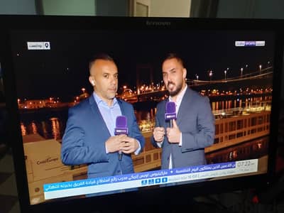 شاشة لينوفو 22 بوصة بحالة جيدة