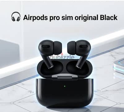Airpods pro sim original Black