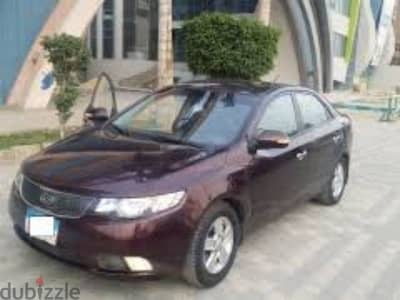 كيا سيراتو 2010 مواصفات هاي لاين فتحة سقف بصمة Kia Cerato 2010