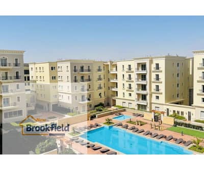 Furnished Apartment for Rent in Mivida Boulevard with a Swimming Pool View.