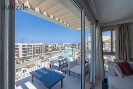 Sea View & Lagoon View Chalet for Rent in Marassi Marina Residence