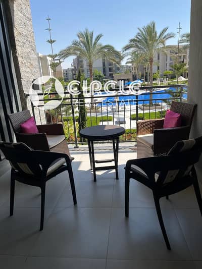 Fully Furnished 80m Chalet for Rent 1 Bedroom  in Marassi Marina Residence Emaar North Coast Prime Location
