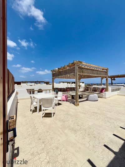 For Rent Fully Furnished 2-Bedroom Penthouse (1 Master) in Bianchi, Sidi Abdelrahman, North Coast