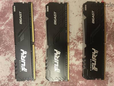 Kingston Fury Ram 8Gb 3600 Mhz CL17