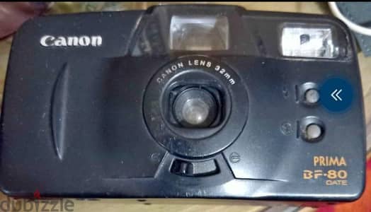 كاميرا فيلم كلاسيكية Canon Prima BF-80 Date 35mm - بحالة ممتازة