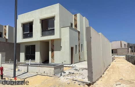 Standalone Corner Villa + Cabin | Playa Ghazala North Coast | Very Prime Location & Perfect Layout
