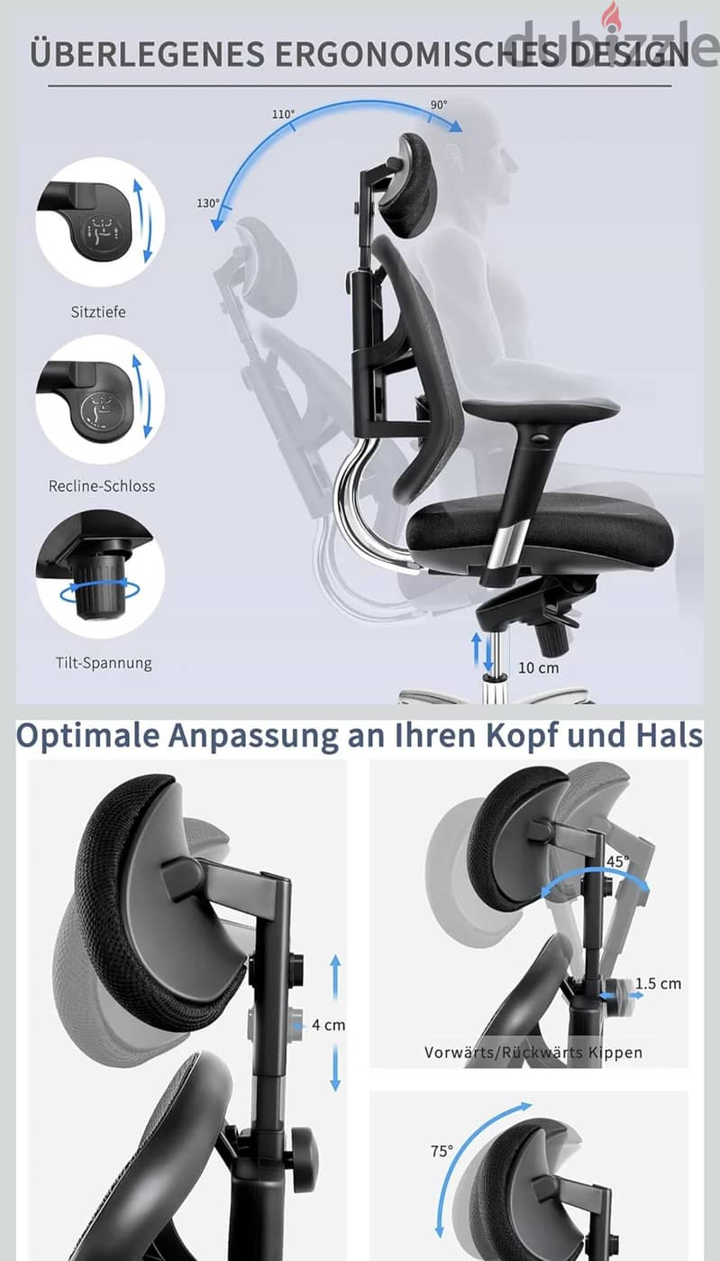 Ergonomic desk chair 6