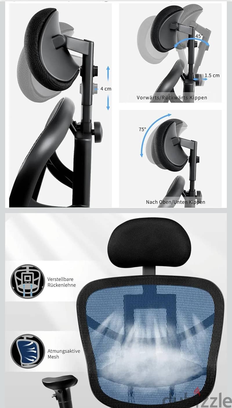 Ergonomic desk chair 8