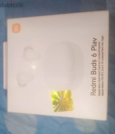 redmi pods 6 play مستعمله نظيفه جدا استعمال شهرين فقط