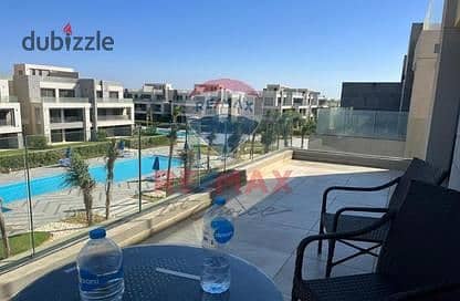 Chalet with roof for sale, ready to move,  two bedrooms, pool veiw, in Ain Sokhna, La Vista Ray Village
