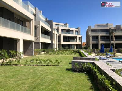 Chalet 140m for sale in LaVista Ray Ain Sokhna, ready to move, fully finished Ultra Super Lux with open sea & pool view, minutes from Telal and Porto