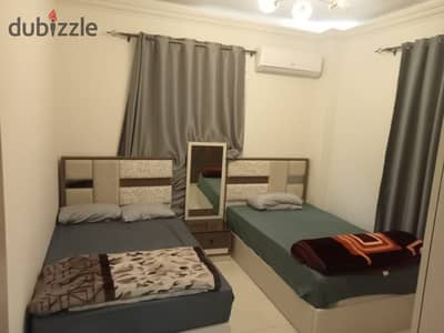 Furnished Apartment for Rent in Fifth Settlement – District 2   Located in a prime area near South 90 Street, the Air Force Hospital, public transportation, and the American University in Cairo (AUC)  Apartment Details: