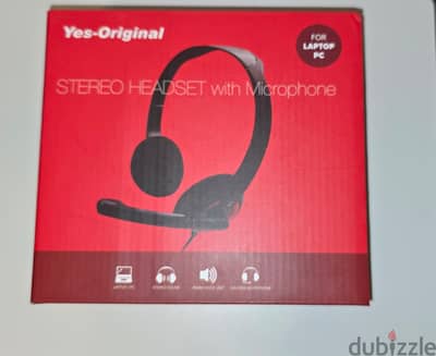 Wired Headset for PC with Microphone