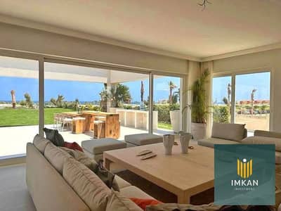 **Immediate delivery studio with sea view, fully finished to a super-luxury standard, for sale with flexible installment plans in BOHO Ain Sokhna. **