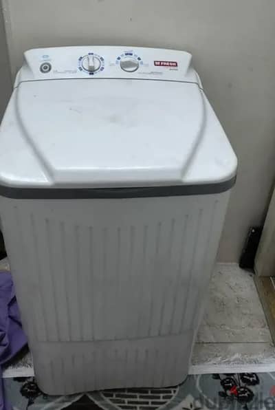 غساله فريش نصف اتوماتيك بدون مجفف