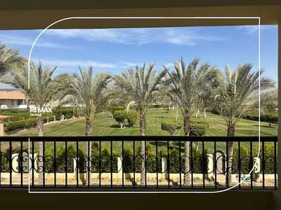A fully finished twin house for rent in Al Rabwa compound El Sheikh Zayed