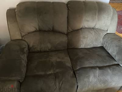 American furniture reclining sofas. 2 seaters and 3 seaters.